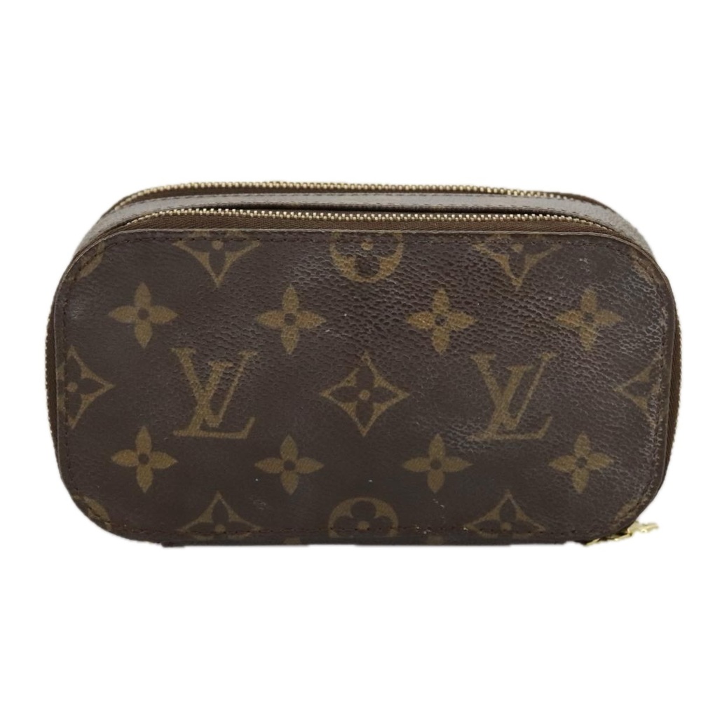 LOUIS VUITTON Monogram Trousse Brush PM Cosmetic Pouch M47510 LV Auth 98572 - Picture 2 of 16